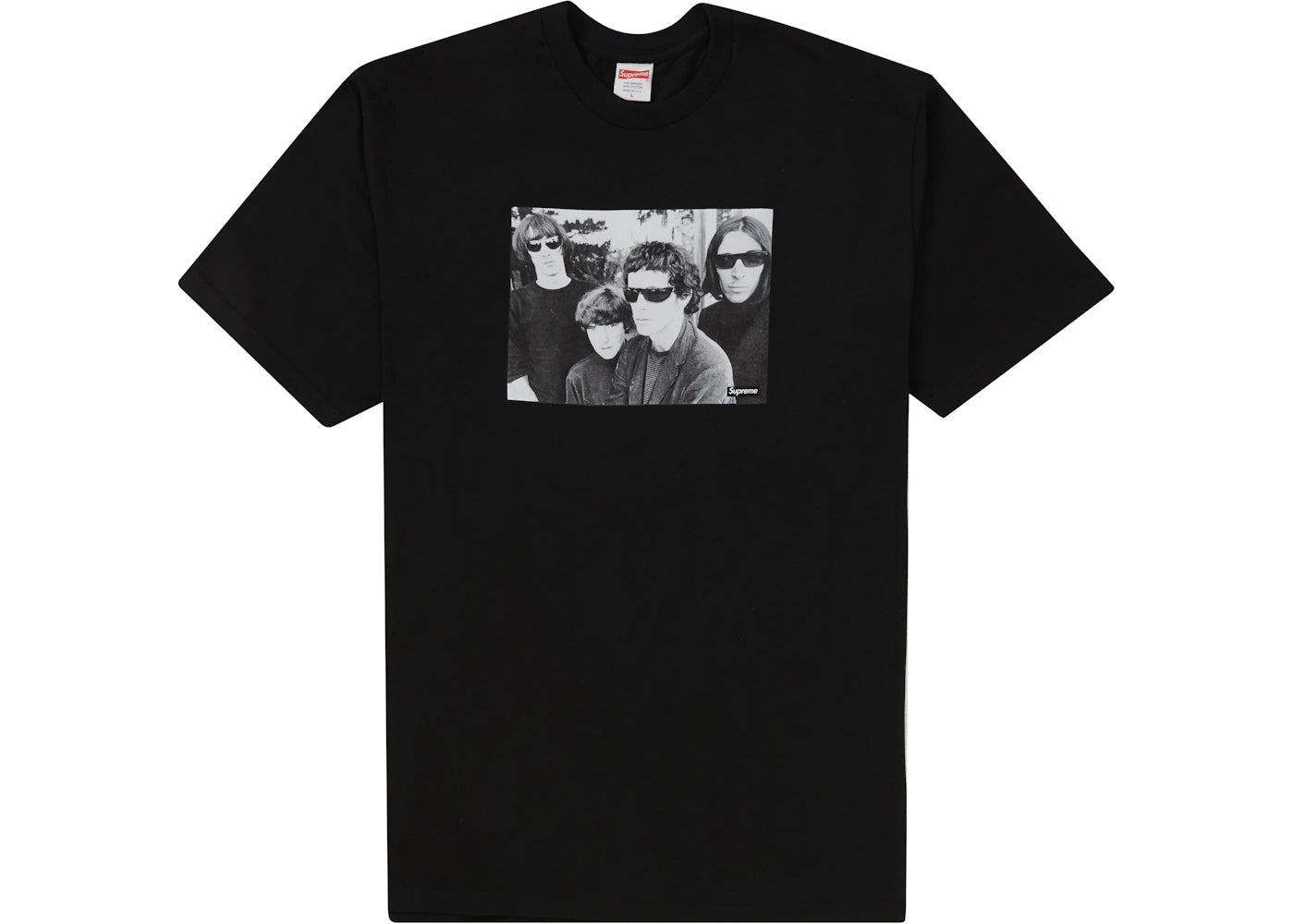 Supreme The Velvet Underground Tee Black - vue 360