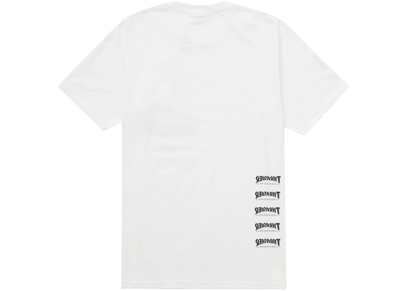 Supreme Thrasher Back Tail Tee White - vue secondaire B