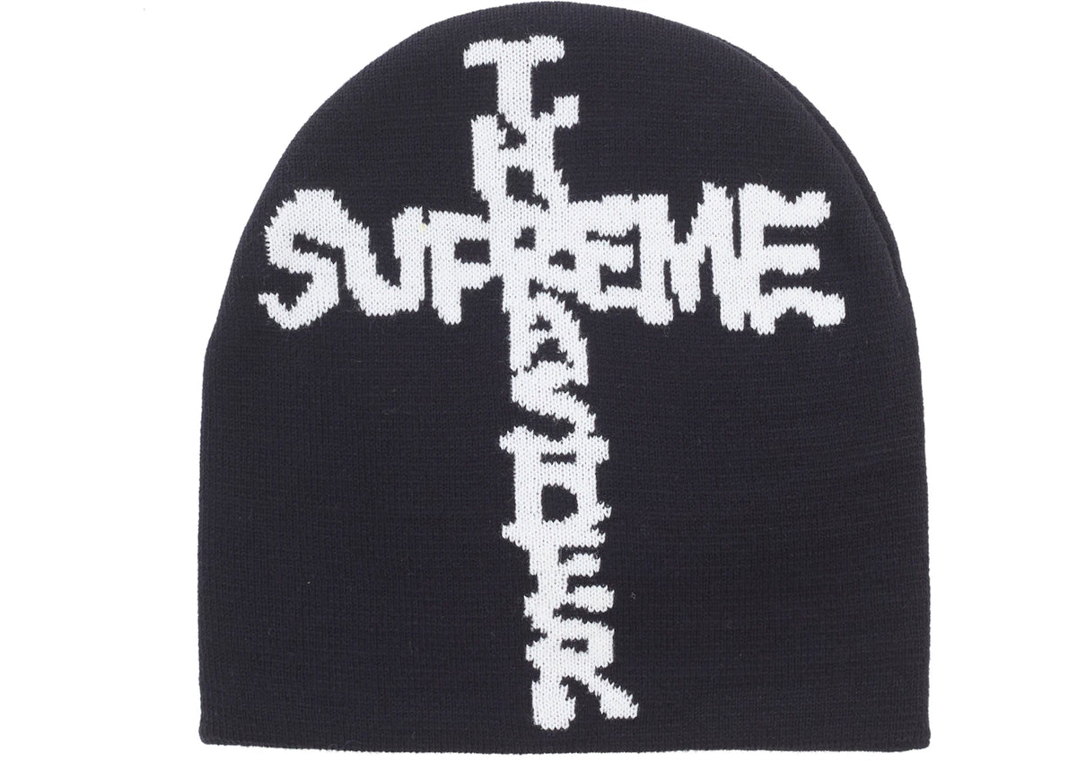 Supreme Thrasher Beanie Black - vue secondaire A