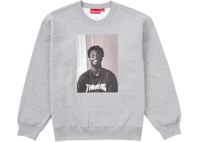 Supreme Thrasher Crewneck Heather Grey