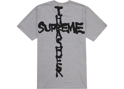Supreme Thrasher Cross Tee Heather Grey - product view 2