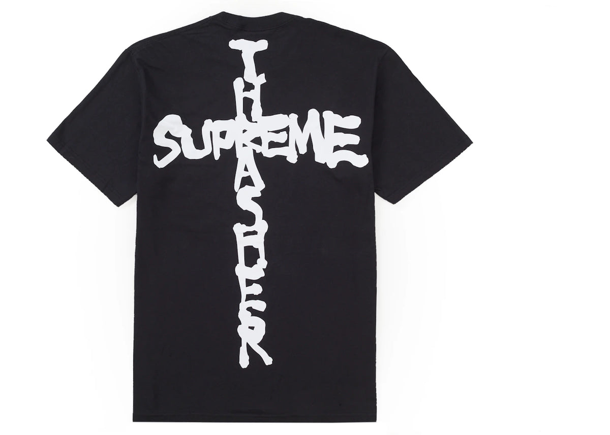 Supreme Thrasher Cross Tee Black - vue 360