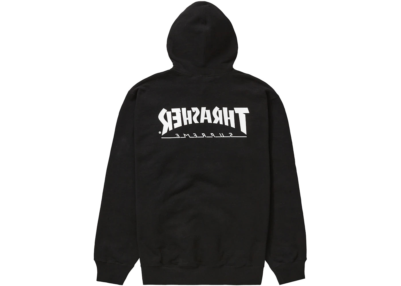 Supreme Thrasher Hooded Sweatshirt Black - vue secondaire A