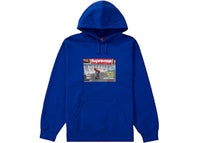 Supreme Thrasher Hooded Sweatshirt Royal