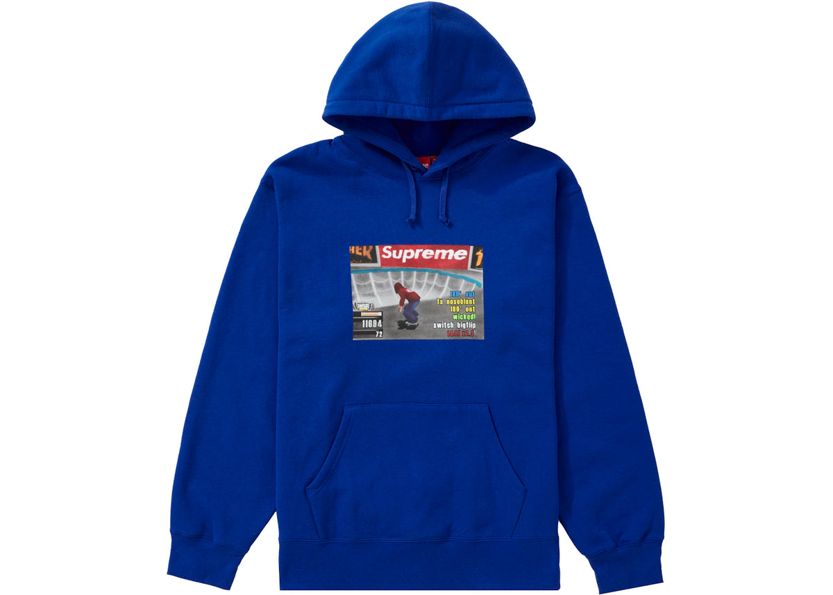 Supreme Thrasher Hooded Sweatshirt Royal - vue secondaire A