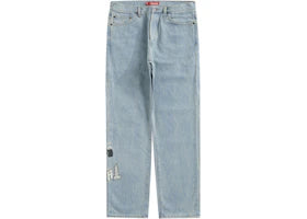 Supreme Thrasher Regular Jean Washed Blue