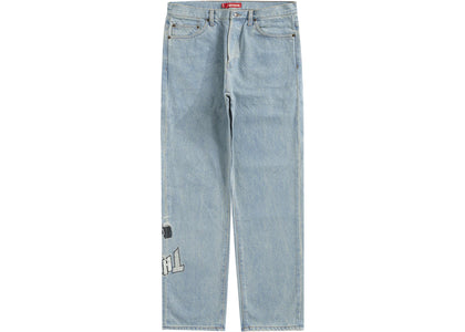 Supreme Thrasher Regular Jean Washed Blue - product view 2