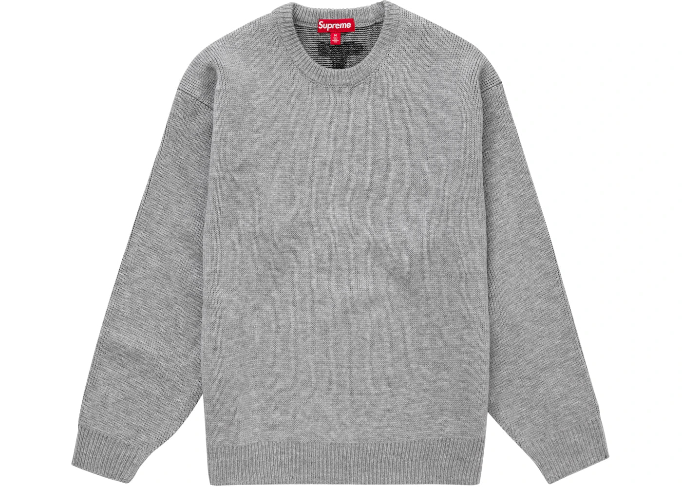 Supreme Thrasher Sweater (FW24) Heather Grey - vue secondaire B