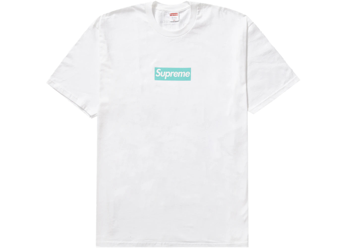 Supreme Tiffany & Co. Box Logo Tee White - vue 360