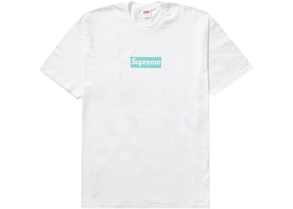 Supreme Tiffany & Co. Box Logo Tee White sneakers - authentic Supreme shoes