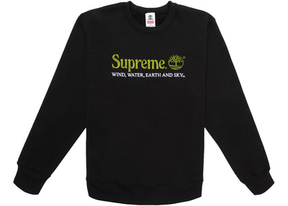 Supreme Timberland Crewneck Black - authentic Supreme product