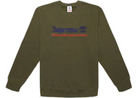 Supreme Timberland Crewneck Dark Olive