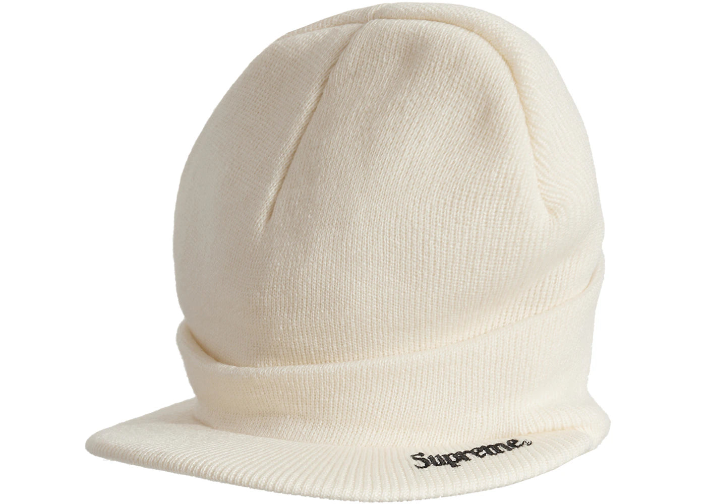 Supreme Timberland Radar Beanie Cream - vue secondaire A