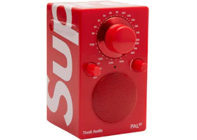 Supreme Tivoli Pal BT Speaker Red - vue 360