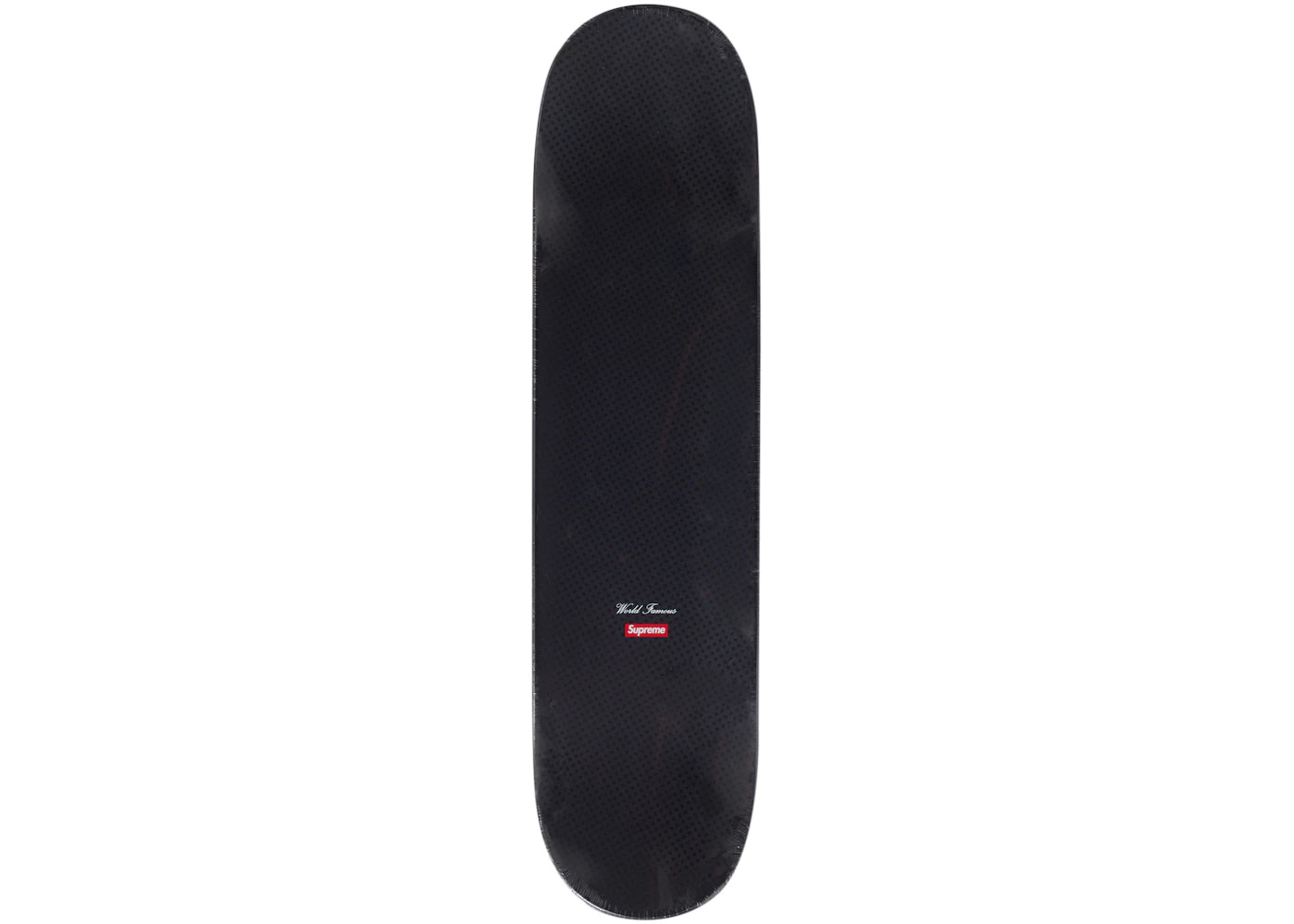 Supreme Tonal Box Logo Skateboard Deck Black - vue secondaire B