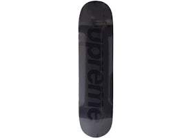 Supreme Tonal Box Logo Skateboard Deck Black
