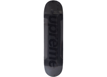 Supreme Tonal Box Logo Skateboard Deck Black - product view 2