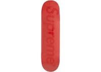 Supreme Tonal Box Logo Skateboard Deck Red