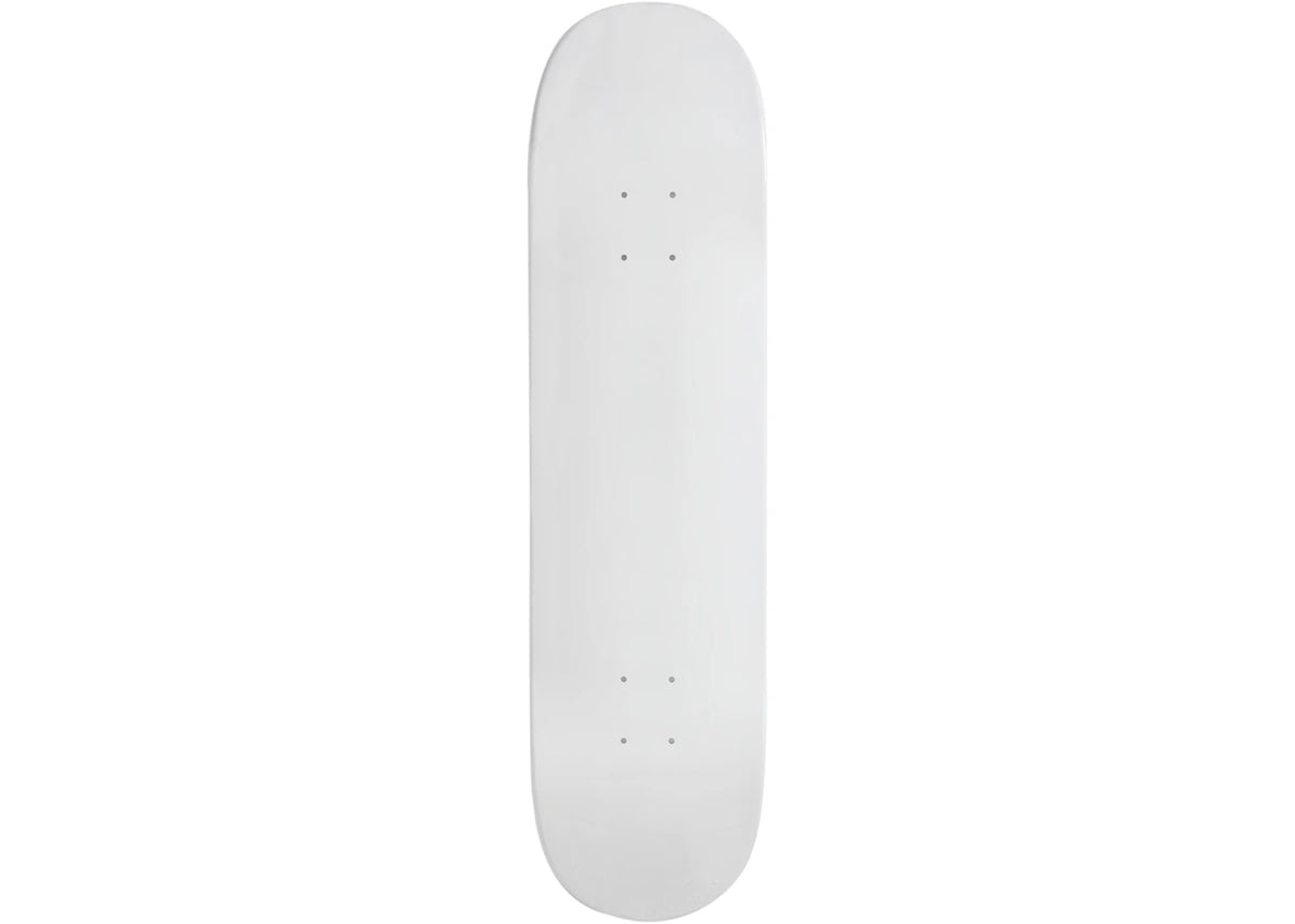 Supreme Tonal Box Logo Skateboard Deck White - vue secondaire B