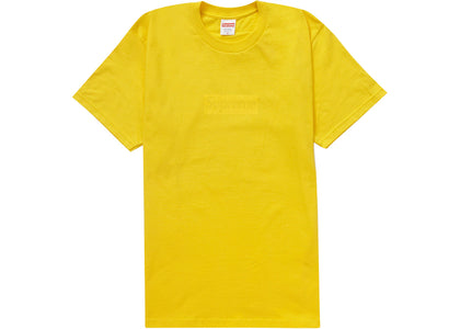 Supreme Tonal Box Logo Tee Yellow - product view 2