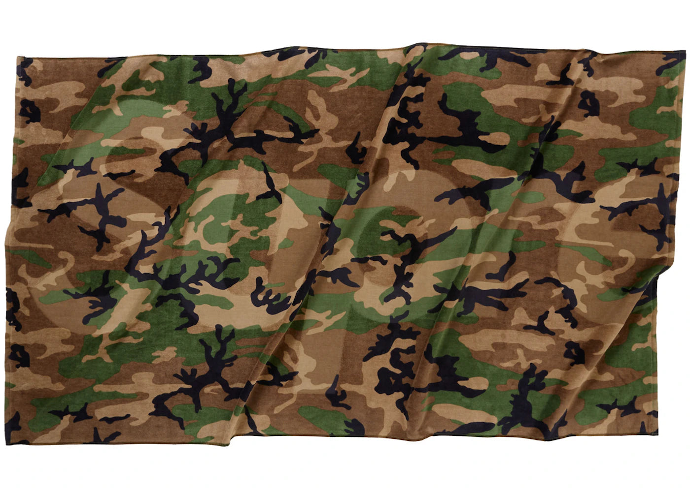 Supreme Tonal Logo Towel (SS24) Woodland Camo - vue secondaire B