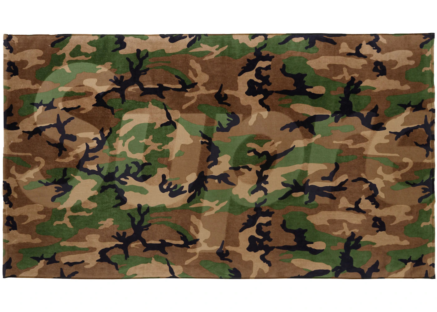 Supreme Tonal Logo Towel (SS24) Woodland Camo - vue secondaire A