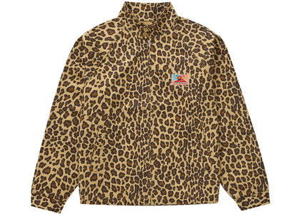 Supreme Toy Machine Harrington Jacket Leopard - apparel view 2