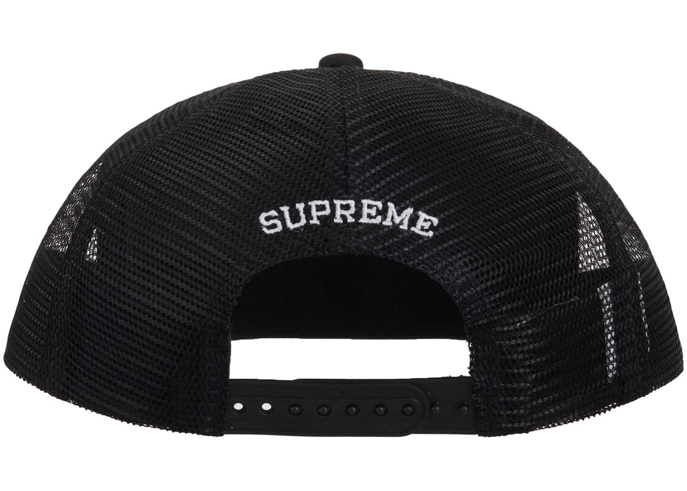 Supreme Toy Machine Mesh Back 5 Panel Black - vue secondaire B