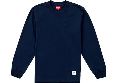 Supreme Trademark L/S Top Navy
