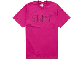 Supreme Trademark Tee Magenta