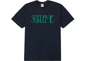 Supreme Trademark Tee Navy