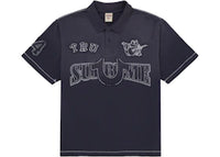 Supreme True Religion Applique Polo Navy