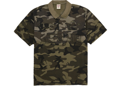 Supreme True Religion Applique Polo Woodland Camo - product view 2