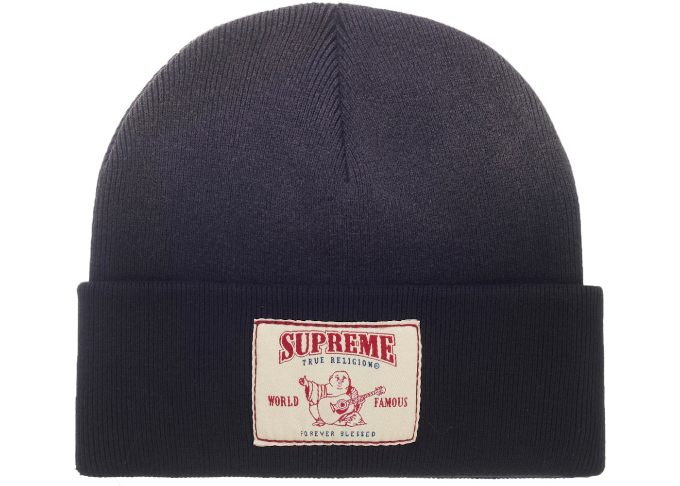 Supreme True Religion Beanie (FW25) Black - vue secondaire B