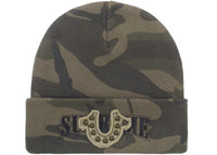 Supreme True Religion Beanie (FW25) Woodland Camo