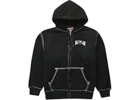 Supreme True Religion Zip Up Hooded Sweatshirt (FW22) Black