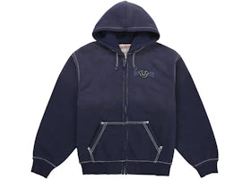 Supreme True Religion Zip Up Hooded Sweatshirt (FW25) Navy