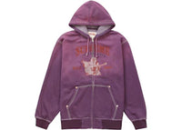 Supreme True Religion Zip Up Hooded Sweatshirt Purple