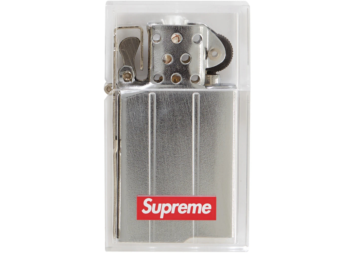 Supreme Tsubota Pearl Hard Edge Lighter Clear - vue 360