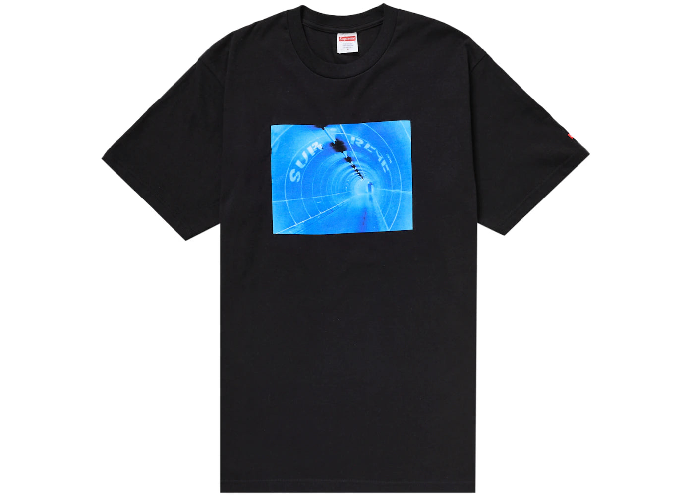 Supreme Tunnel Tee Black - vue secondaire A