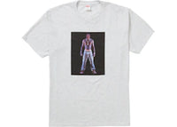 Supreme Tupac Hologram Tee Ash Grey