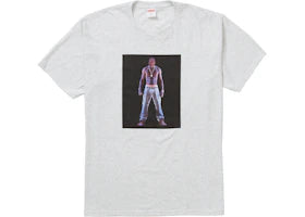 Supreme Tupac Hologram Tee Ash Grey