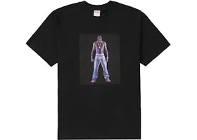 Supreme Tupac Hologram Tee Black
