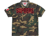 Supreme Twill Appliqué Polo Woodland Camo