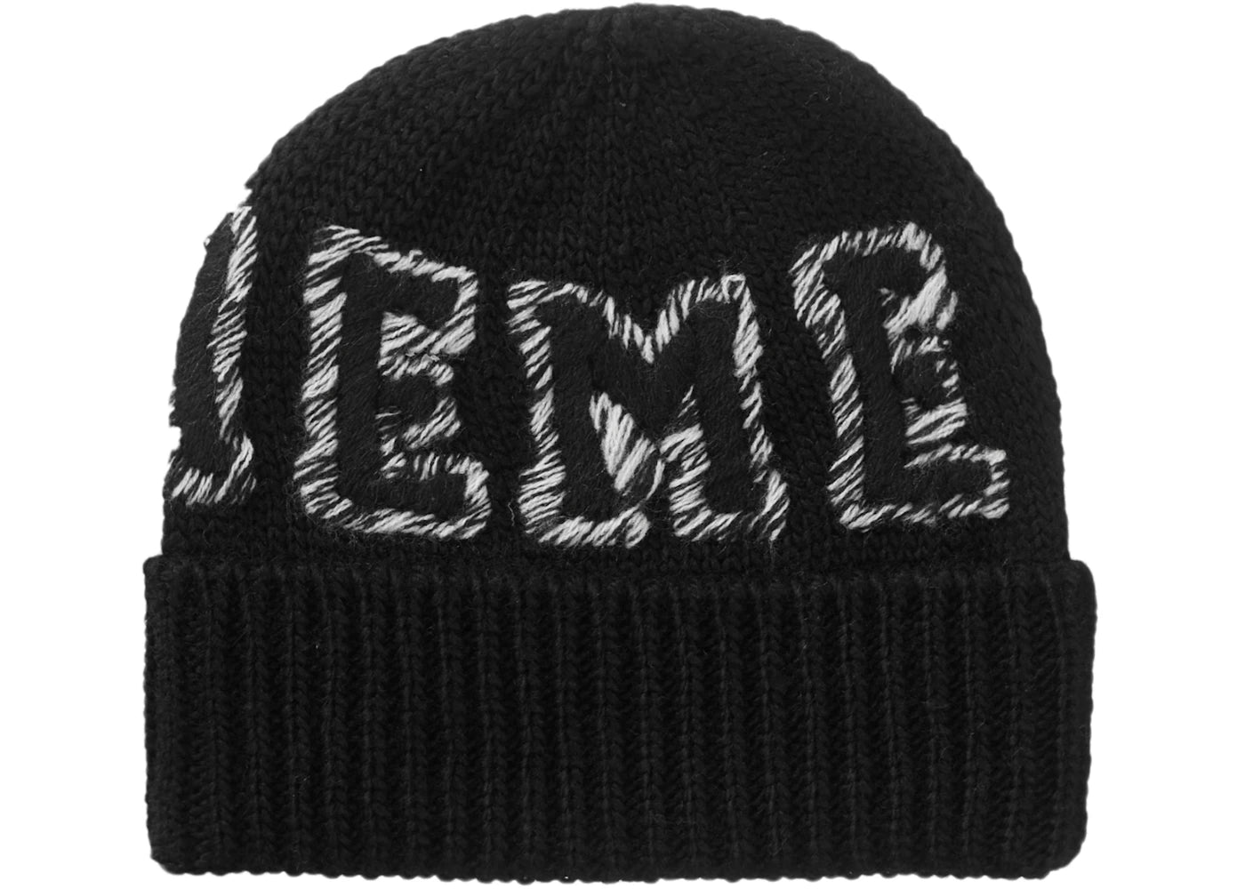 Supreme Twist Beanie Black - vue secondaire B