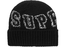 Supreme Twist Beanie Black
