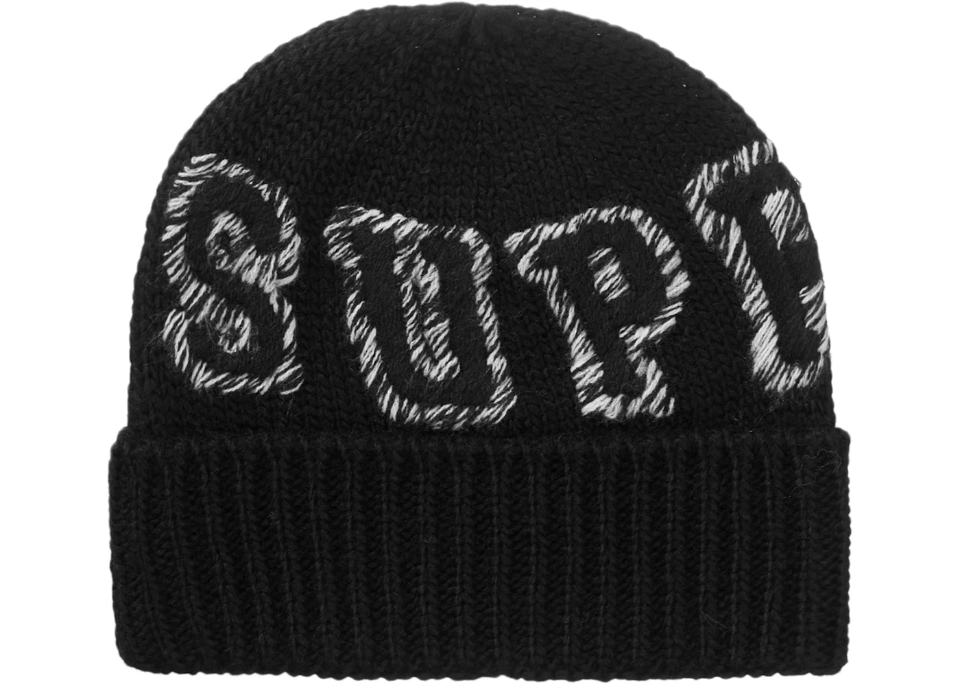 Supreme Twist Beanie Black - vue secondaire A