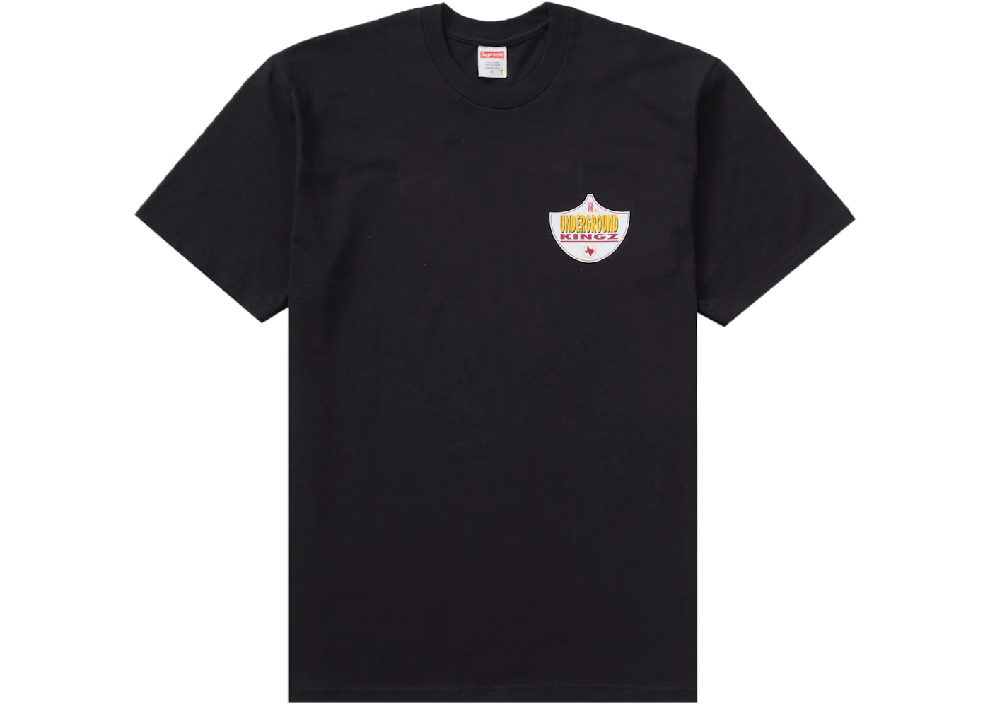 Supreme UGK Super Tight Tee Black - vue secondaire A