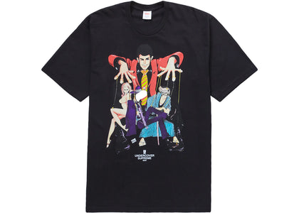 Supreme UNDERCOVER Lupin Tee Black - authentic Supreme product