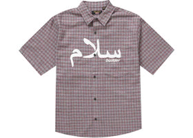 Supreme UNDERCOVER S/S Flannel Shirt Grey Plaid - vue 360